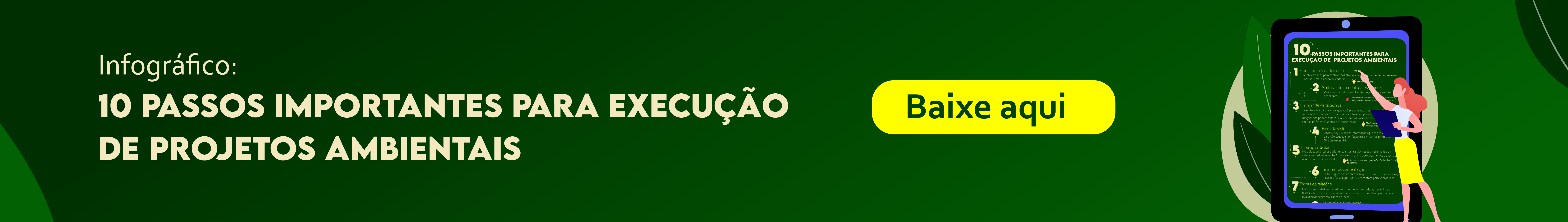 10 passos para executar projetos ambientais gratis