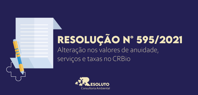 Read more about the article Novos valores do CRBio para 2022