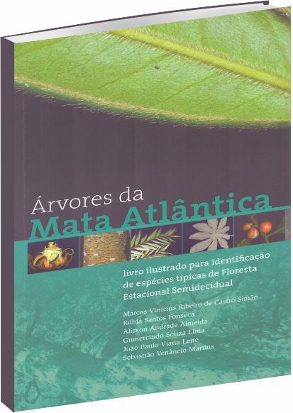 arvores da mata atlantica - livro de identificação de espécies