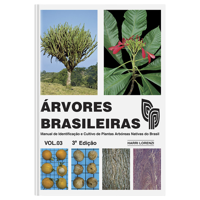 arvores brasileiras volume 3 livro de identificação de plantas